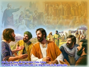 Ra khỏi thuyền, Đức Giê-su thấy một đám người rất đông thì chạnh lòng thương, vì họ như bầy chiên không người chăn dắt. (Mc 6, 34)
